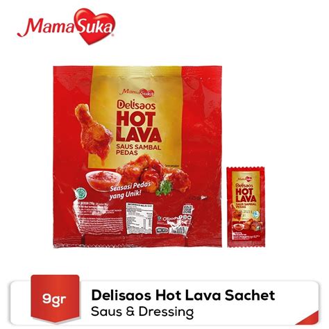 Jual Mamasuka Delisaos Hot Lava Sachet X Gram Shopee Indonesia
