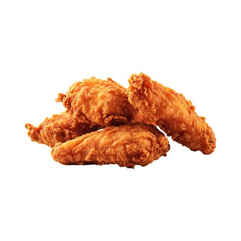 frito pollo aislado en transparente png antecedentes generativo ai