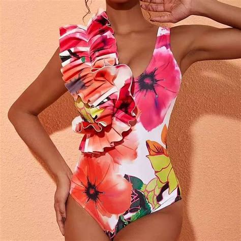 Plus Size New Sexy One Piece Swimsuit Women S European And American