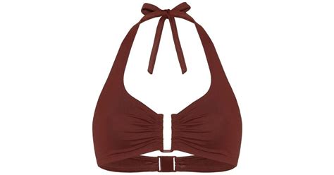 Eres Dédicace Bikini Top in Red Lyst