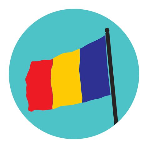 Chad Country Flag 1