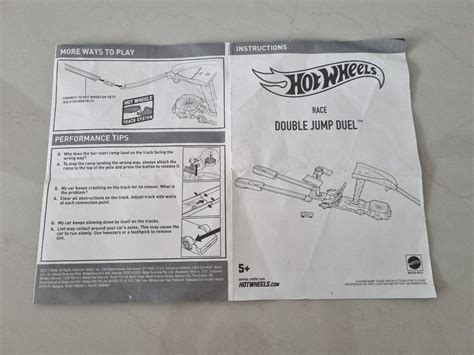 Hot Wheels Double Jump Duel Hobbies Toys Toys Games On Carousell