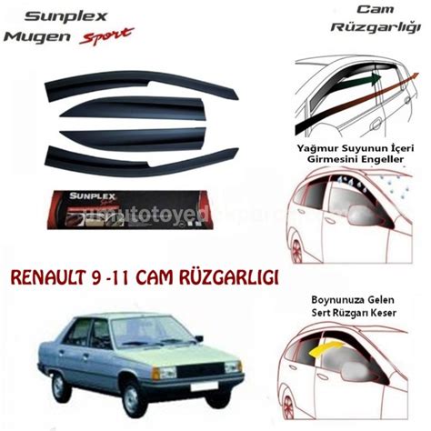 RENAULT 9 11 BROADWAY SPRİNG CAM RÜZGARLIĞI SUNPLEX