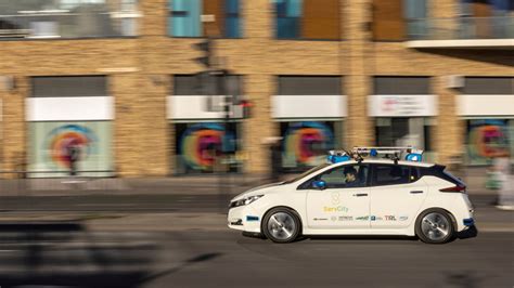 Nissan Autonomous Tech Robotaxi Tested In London Car Magazine