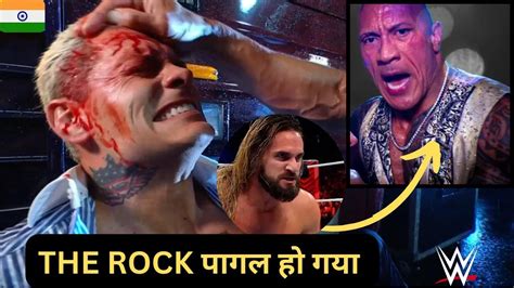 The Rock Sends Word Message To Cody Rhodes After Leaving Him In