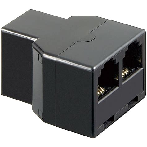 TAE Telefon RJ45 Adapter Verteiler Netzwerk Stecker Kupplung T Adapter