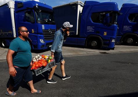 Truckers Strike Against Missing Wages On German Motorway Reuters