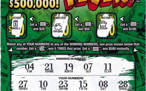 Scratch-Off Michigan Lottery Ticket Wins Saginaw County Woman $500,000 ...