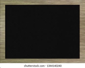 Modern Wooden Frame Chalkboard Texture Backgroundtop Stock Illustration