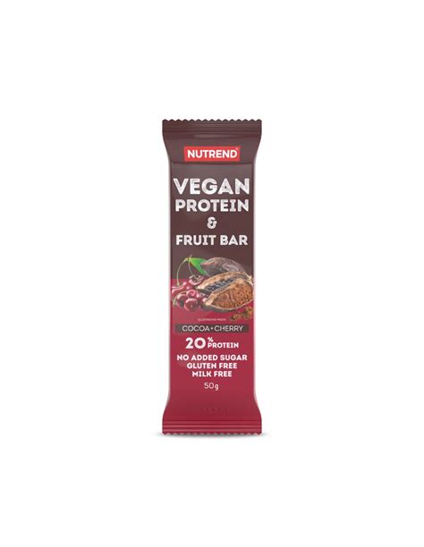 Nutrend Vegan Protein Fruit Bar G Viking Point