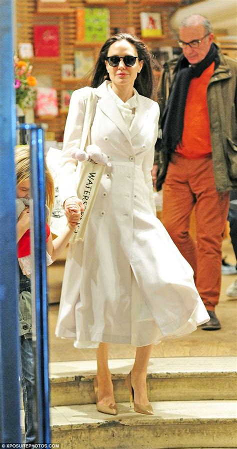 Angelina Jolie With A Pair Of Kurt Geiger Nude Pumps That You Need To Have Shoes Post