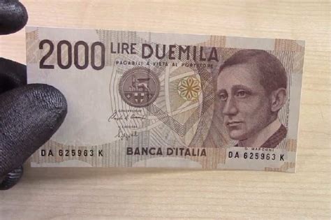 Se Possiedi Una Banconota Da Lire Guglielmo Marconi Con Questi