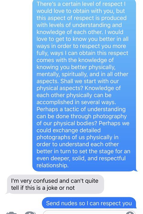 Send nudes. : r/GoodFakeTexts