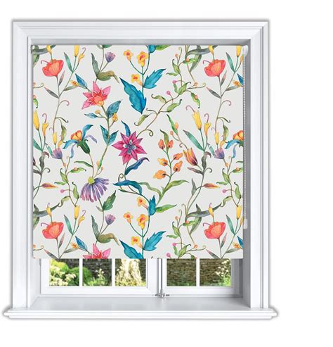 Lister Cartwright Creamy Tropical Blackout Roller Blinds For Windows