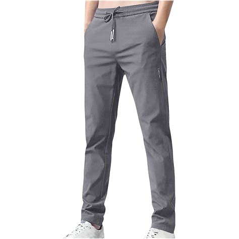 Penkiiy Glidepants Pants Men Glidepants Unisex Pull On Stretch Pants