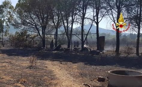 Incendi Sardegna Inferno Di Fuoco Nell Hinterland Di Cagliari