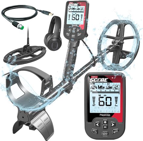 Nokta Triple Score Pro Pack Metal Detector For Adults Fully