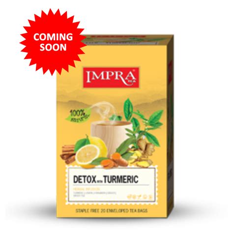 Detox with Turmeric Herbal Tea – Impra Tea