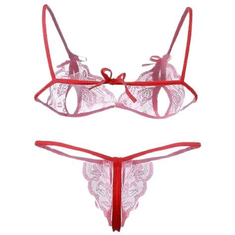 Buy FASHION BONES Women S Babydoll Nightwear Lace Bra Panty Lingerie Set For Women Hot Sexy