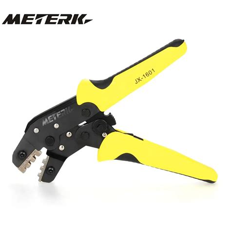 Meterk Professional Wire Crimper Engineering Ratchet Terminal Crimping ...