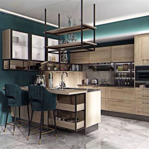 Popular Selling Cabinets Wood Kitchen Shaker Laminate High End Knock