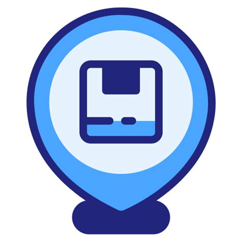 Tracking Generic Blue Icon