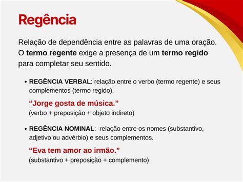 O Que é Regencia Verbal