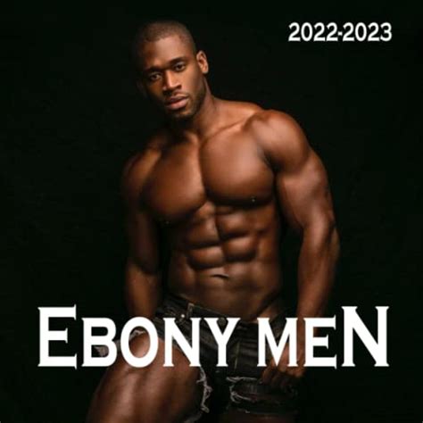 Ebony Men Calendar Hot Black Hunks Squared Mini Planner Jan To Dec PLUS Extra