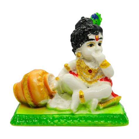 Marble Dust Laddu Gopal Krishan Statue Car Dashboard Idol At Rs 150