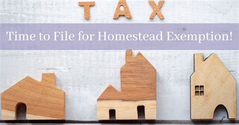 Time To File For Homestead Exemption Sovereign Realty And Management