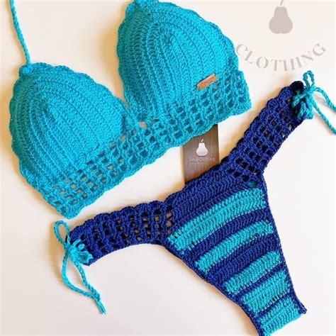 Biqu Ni Croch Hot Pants Calcinha Cintura Alta Elo