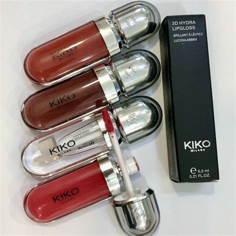 KIKO блеск для губ набор Гидра 3D Hydra Lipgloss 4-ехцветный - купить с ...