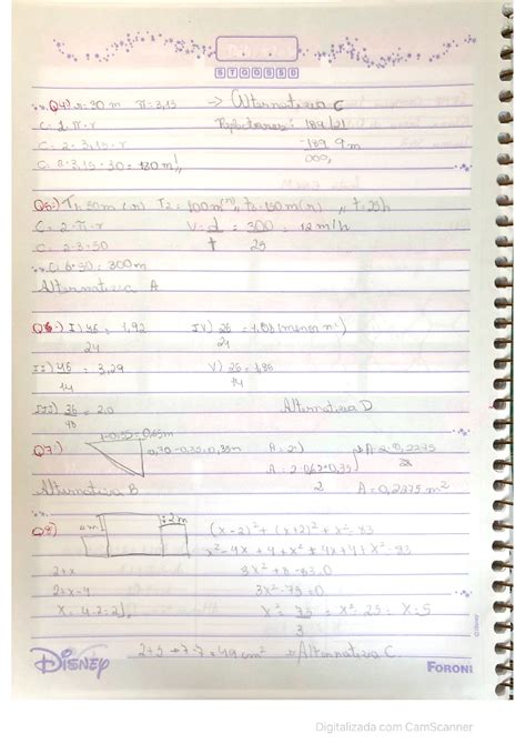 Solution Matem Tica Lista Enem Studypool