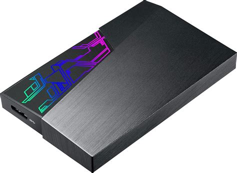 Asus Fx Disque Dur Externe Ehd A T To Aura Sync Rgb Usb