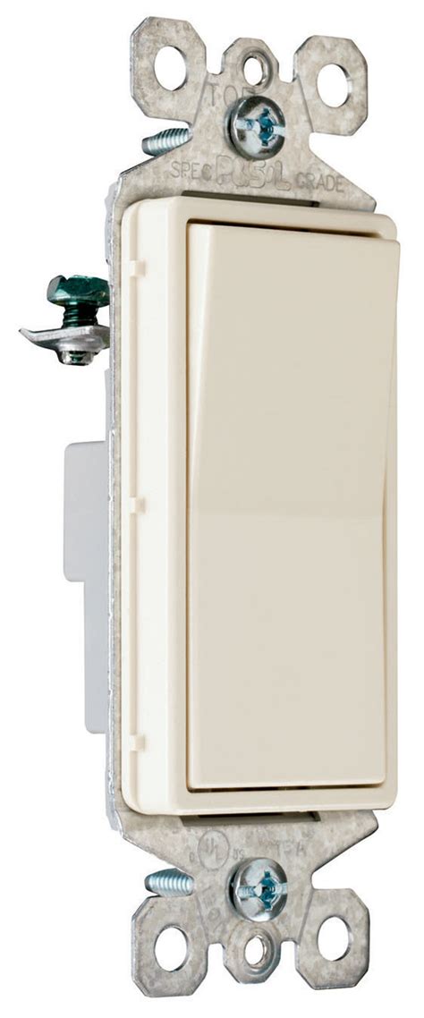 Radiant® 15a Single Pole Switch With Locator Light Residential Switches Light Switches And