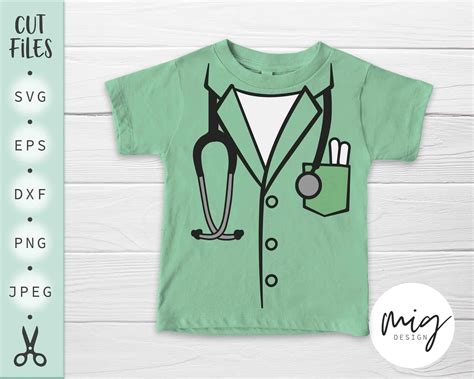 Doctor Svg Doctor Shirt Svg Doctor Costume Svg Doctor Uniform Svg