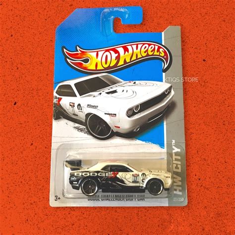 Hot Wheels Dodge Challenger Drift Car Shopee Malaysia