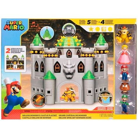 Brinquedos Do Super Mario Bros - Comprar Playset Super Mário Bros Castelo com musica e sons - Brinquedos ...