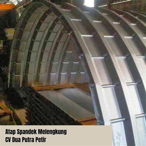 Distributor Atap Spandek lengkung oleh CV. Dua Putra Petir