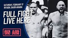 Tyson Fury Vs Usyk 2 Live