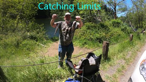 Trout Fishing Big Creek Reservoir In Newport Oregon Fishing