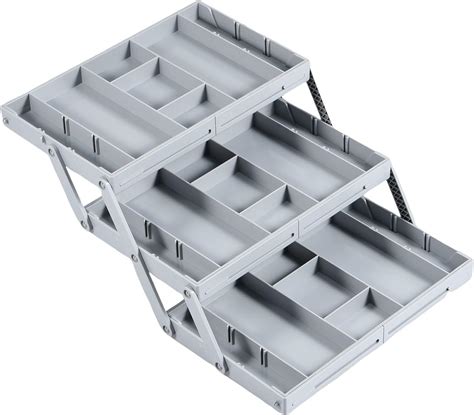 Amazon.com: 2/3 Tier Drawer Organizer,Multi Level Drawer Organizer ...
