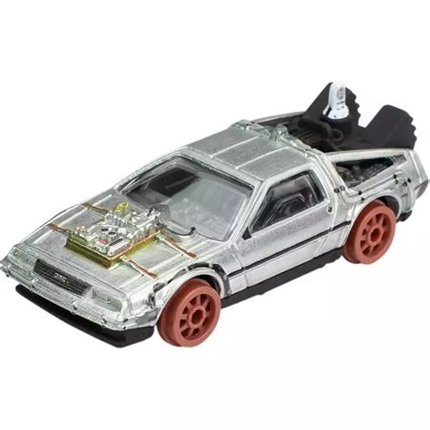 Hot Wheels Back To The Future Time Machine Premium Shop Hot Wheels Deancent Garage