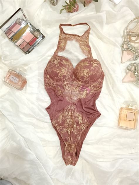 Lingerie Lace Push Up Teddy Bodysuit On Carousell