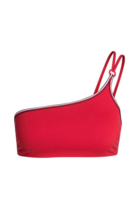 Tommy Hilfiger Bikini Oberteil Rot G Nstig Online Kaufen Outletcity