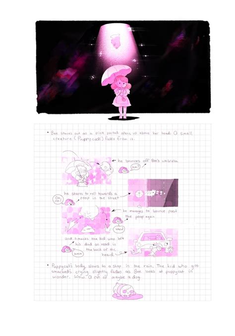 natasha allegri atnatazilla   bee  puppycat storyboard