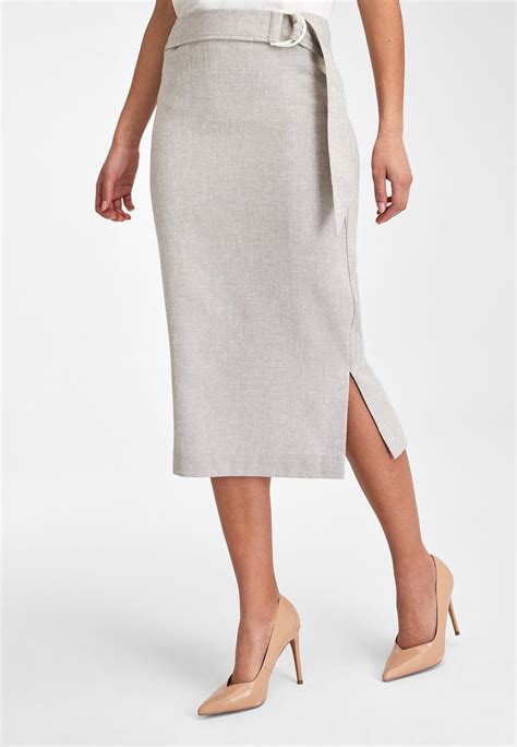 Next Pencil Skirt Beige Zalandode