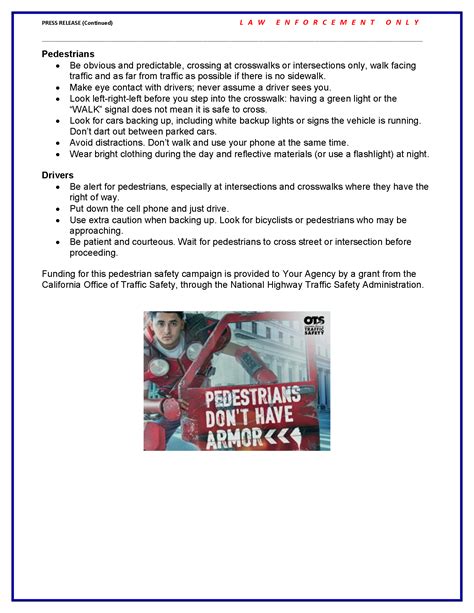 Pedestrian Safety — Hawthorne police