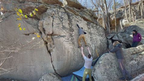 Boob Fight V Jungle Gym Stone Fort Bouldering Watch Beta Videos