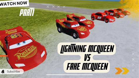 3 Lightning Mcqueens Vs 3 Fake Mcqueens Who Will Win The Obstacle